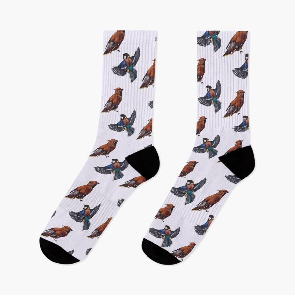 Item preview, Waxwing and Great Tit - Bird Series part 7 designed and sold by yoiterini.