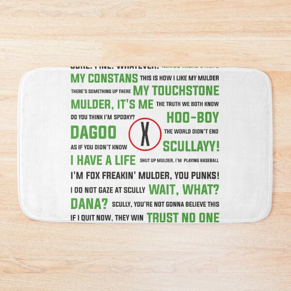 Item preview, The X-Files Quotes - UNIQUE! designed and sold by emigiea.