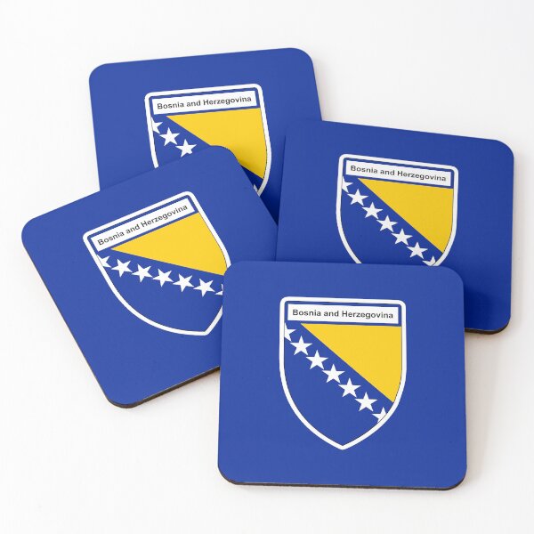 Artikelvorschau, Bosnien und Herzegowina Flagge Geschenke, Aufkleber & Produkte entworfen und verkauft von mpodger.