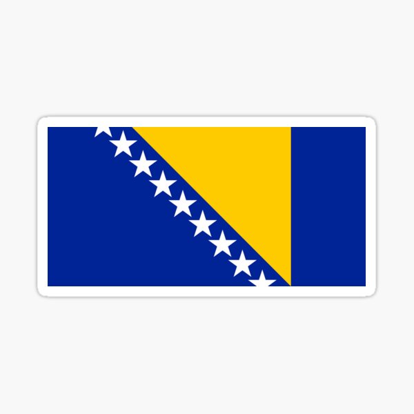 Artikel-Vorschau von Bosnien und Herzegowina Flagge Geschenke, Aufkleber & Produkte, designt und verkauft von mpodger.