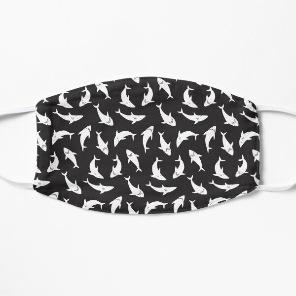 Shark time Flat Mask