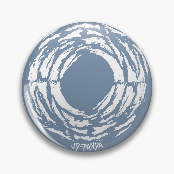 Item preview, Full Circle Linoleum Block Print in White designed and sold by JD-PANDA.