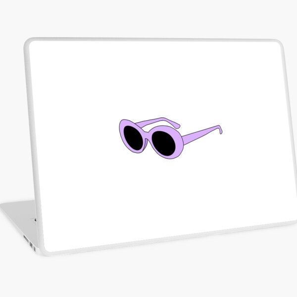 Clout Goggles Laptop Skins Redbubble - roblox clout goggles profile