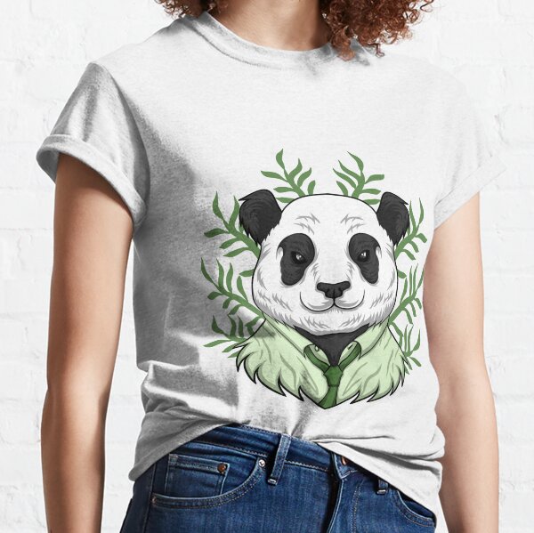Wellcoda Bamboo Panda Bear Womens Hoodie Cool Casual Hooded Sweatshirt