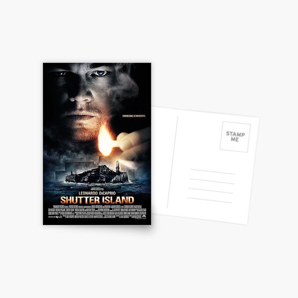 Shutter Island Movie poster Postcard