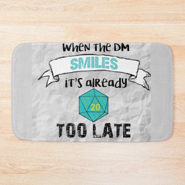 Item preview, When the DM smiles designed and sold by Valina Moon Creations.