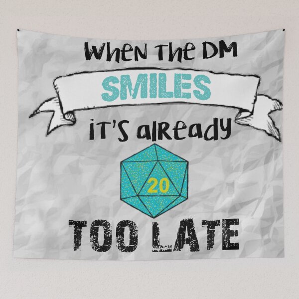 Item preview, When the DM smiles designed and sold by Valina Moon Creations.