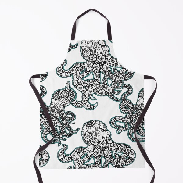 Item preview, Henna Octopus-Teal designed and sold by KassyKeppol.