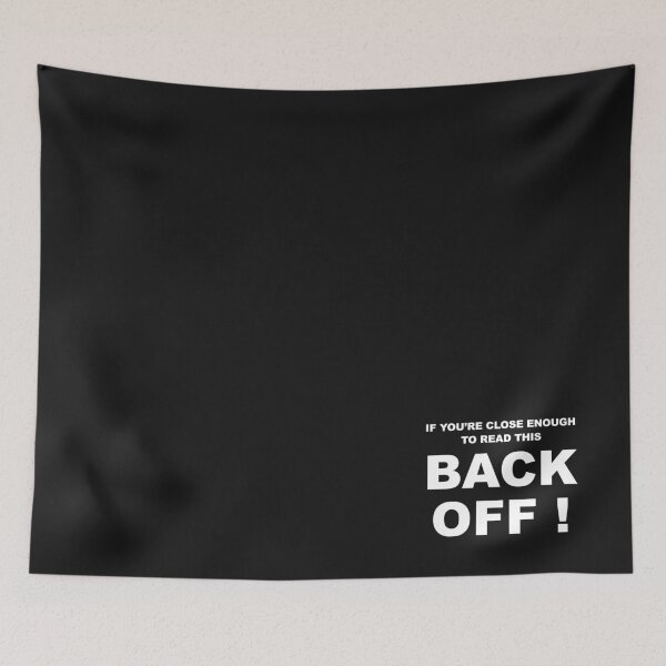 Item preview, if youre close enough to read this back off,cool shirt designed and sold by Souna's  Store.