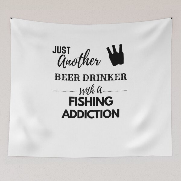 Item preview, Just Another Beer Drinker With A Fishing Addiction designed and sold by Emphecyy.