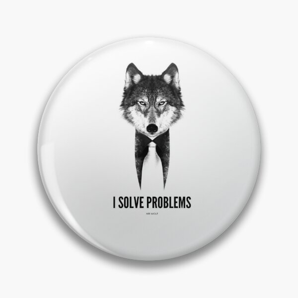 Item preview, MR WOLF, I SOLVE PROBLEMS designed and sold by Ipso-Facto.