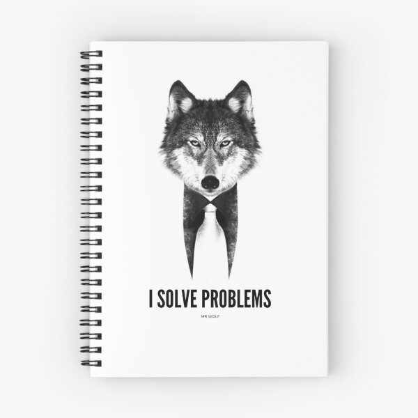 Item preview, MR WOLF, I SOLVE PROBLEMS designed and sold by Ipso-Facto.