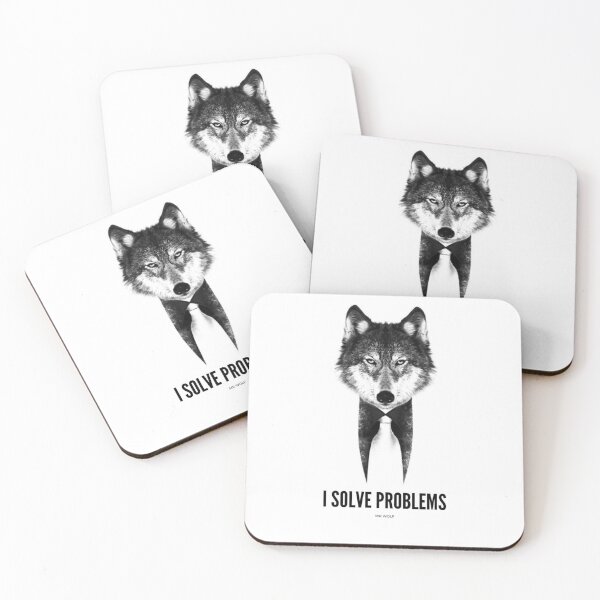 Item preview, MR WOLF, I SOLVE PROBLEMS designed and sold by Ipso-Facto.