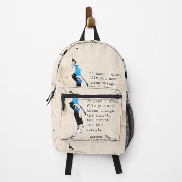 Alfred H. quote Backpack