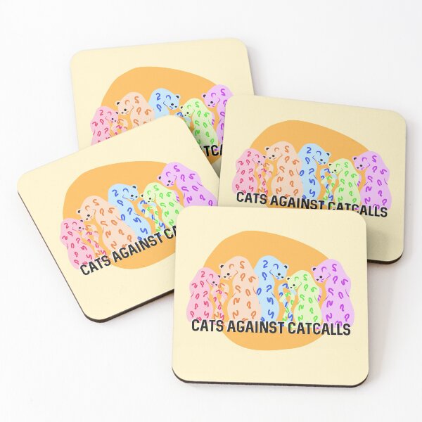 Item preview, Cats Against Catcalls -  Anti-Street Harassment Cute Wild Cats designed and sold by gimmesometees.