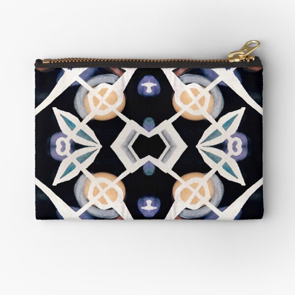 African Zipper Pouch