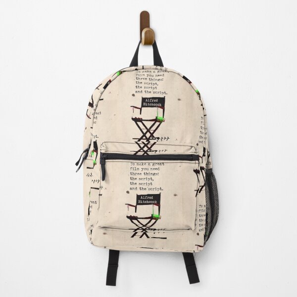 Alfred H. about great film quote Backpack