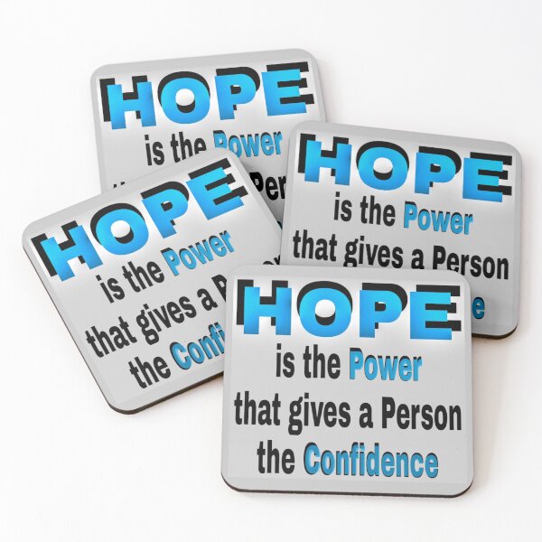 Item preview, Hope quote  designed and sold by 59SHOP24.