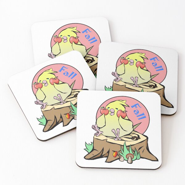 Item preview, Cockatiel With Apples designed and sold by legitparrot.