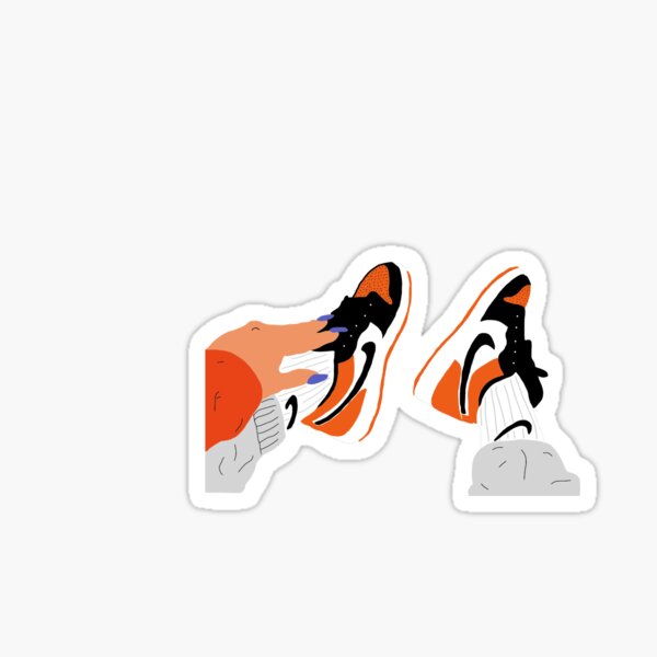 JORDAN 1 SHOES Sticker