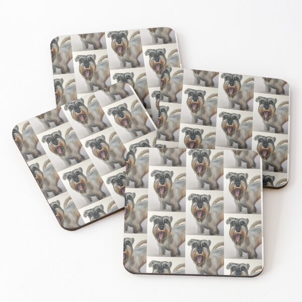 Item preview, Hand painted schnauzer    designed and sold by pepperlex99.
