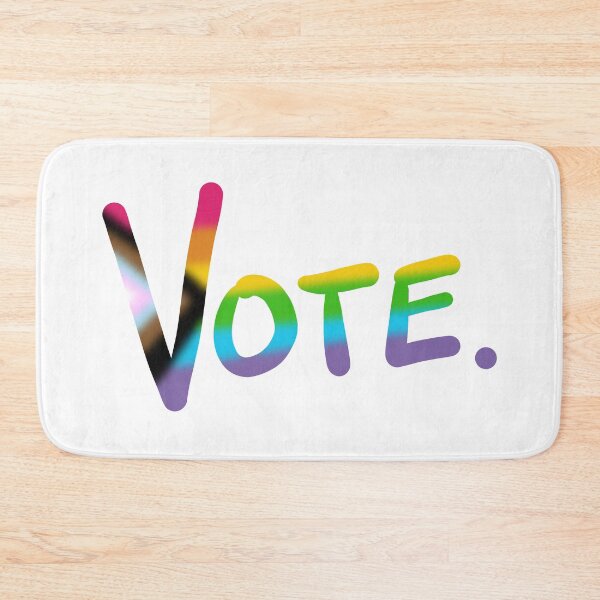 Item preview, Vote. (New Pride Flag Ombre) designed and sold by KelseyLovelle.