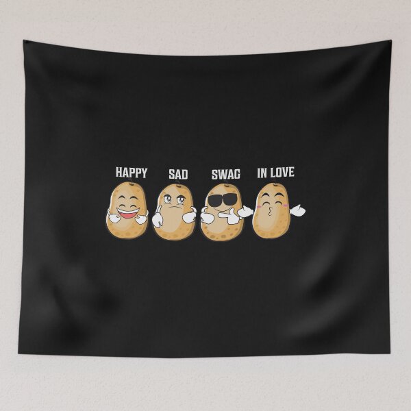Item preview, Funny potatoes comic cartoon designed and sold by Imutobi.