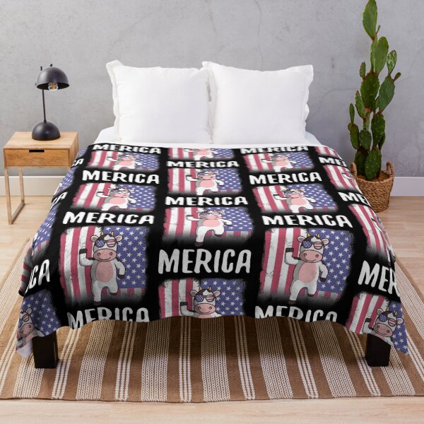 Item preview, Merica Cow Farmer USA American Flag designed and sold by fatamyfan1.