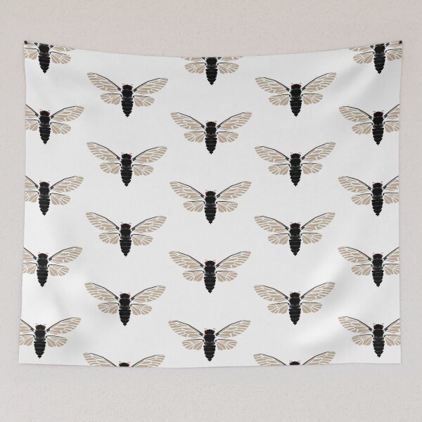 Item preview, Cicada Geometric Wildlife designed and sold by WildByNature.