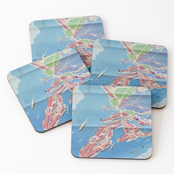 Item preview, cartel ferroviario Southampton Docks designed and sold by stickart-marek.
