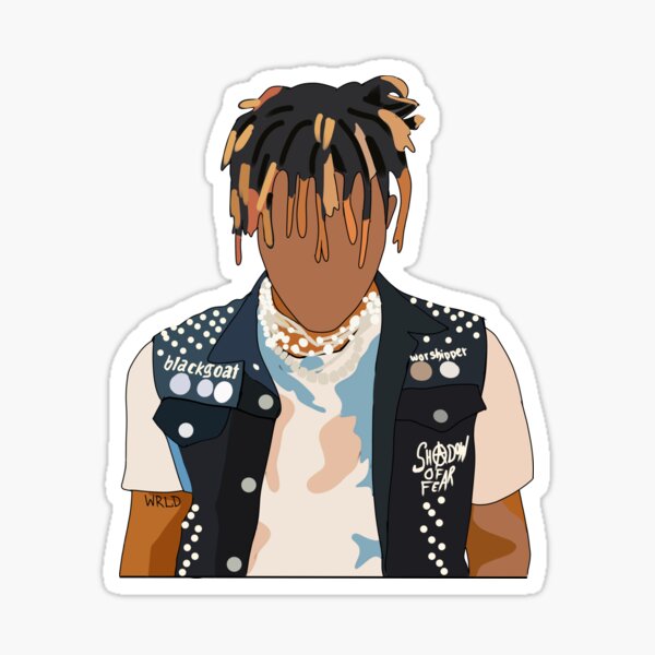 RIP Juice WRLD Drawing Sticker