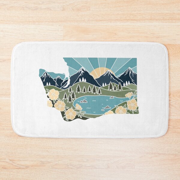Item preview, Washington Illustrated Graphic designed and sold by jamiemaher15.
