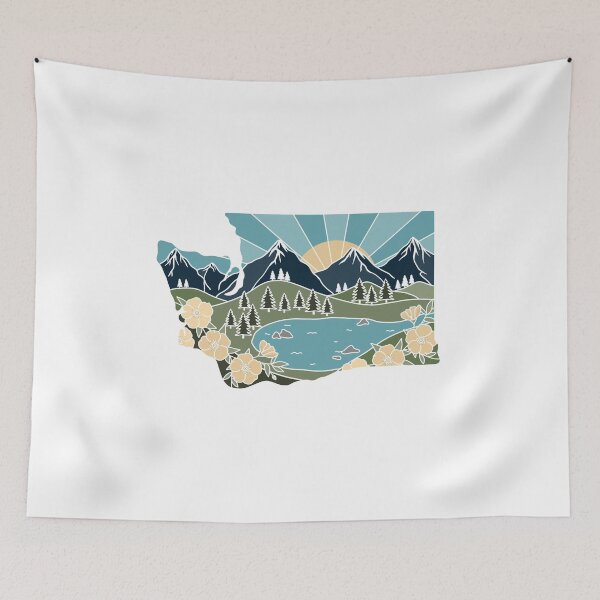 Item preview, Washington Illustrated Graphic designed and sold by jamiemaher15.