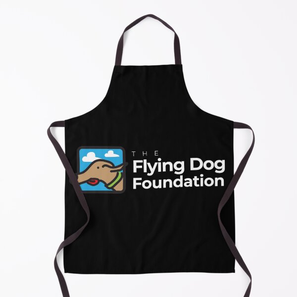 Item preview, The Flying Dog Foundation Logo - White Type designed and sold by Jacqueline Howard.