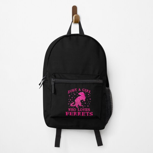 Just A Girl Who Loves Ferrets Backpack