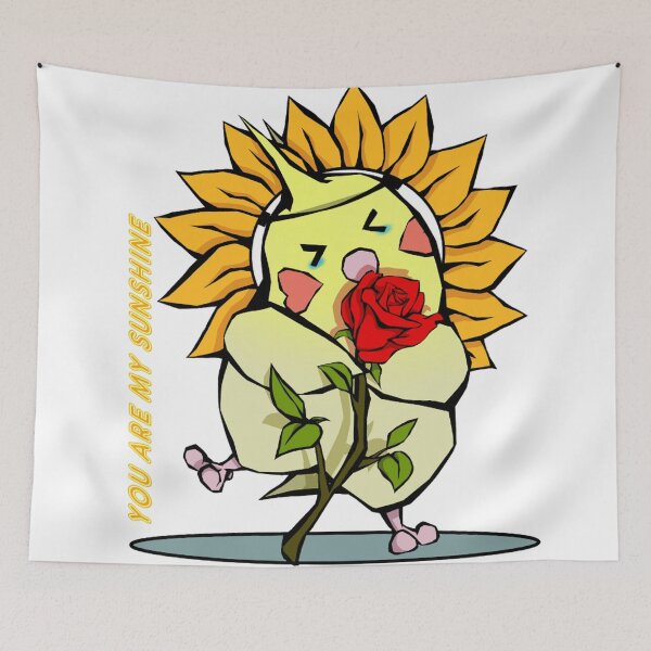 Item preview, Cockatiel And Sunflower designed and sold by legitparrot.