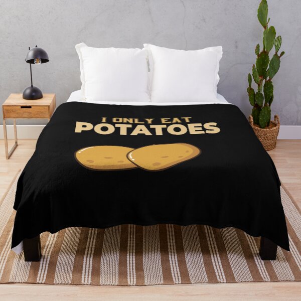 Item preview, Potato saying eat boiled potatoes designed and sold by Imutobi.