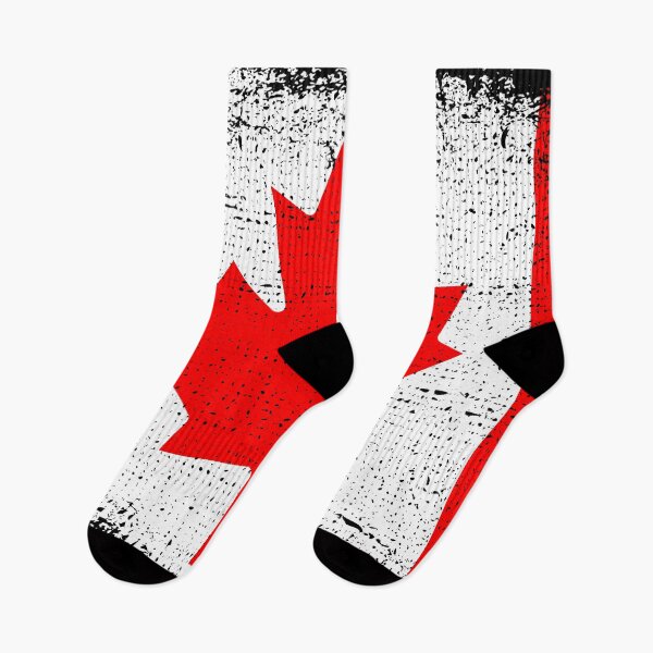 Item preview, Distressed Flag of Canada designed and sold by beardsandcats.