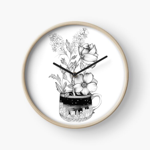 Item preview, Tea cup of flowers designed and sold by moynagh.