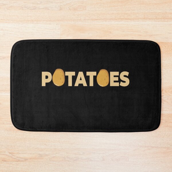 Item preview, Potato text eating vegetables designed and sold by Imutobi.