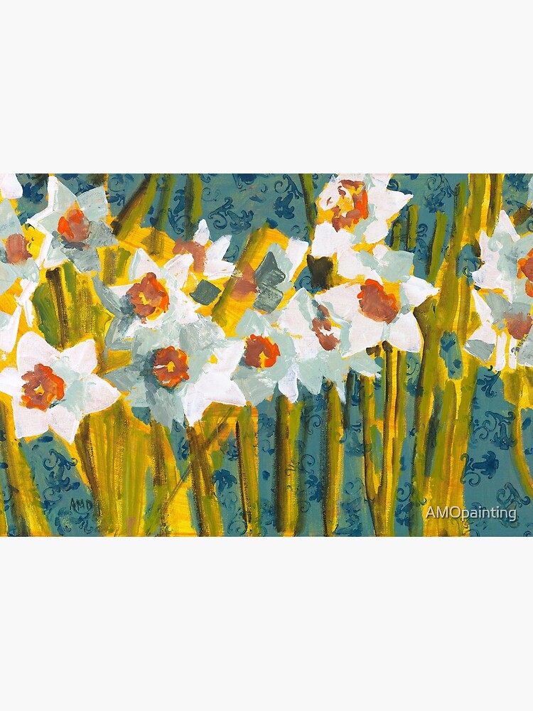 Daffodils by AMOpainting