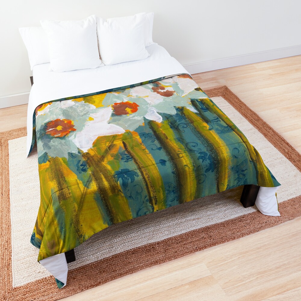 Daffodils Comforter
