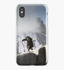 Penguin on a Journey iPhone Case