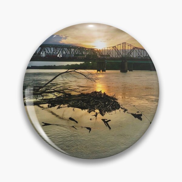 Item preview, Railroad bridge on the Missouri River designed and sold by WayneSheridan.