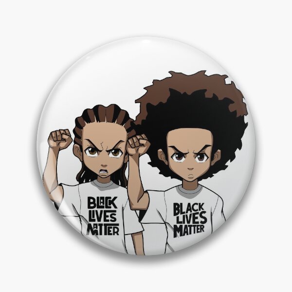 Item preview, Riley And Huey Freeman Protesting designed and sold by ozumdesigns.