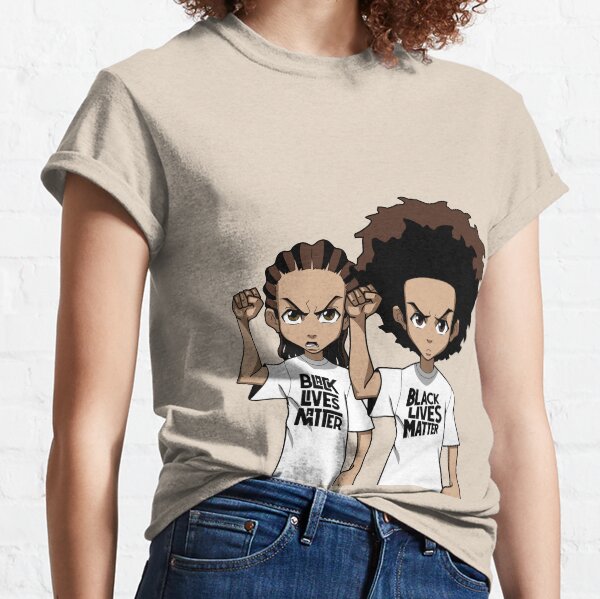 Riley And Huey Freeman Protesting Classic T-Shirt
