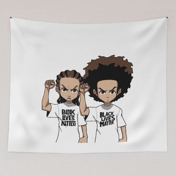 Item preview, Riley And Huey Freeman Protesting designed and sold by ozumdesigns.