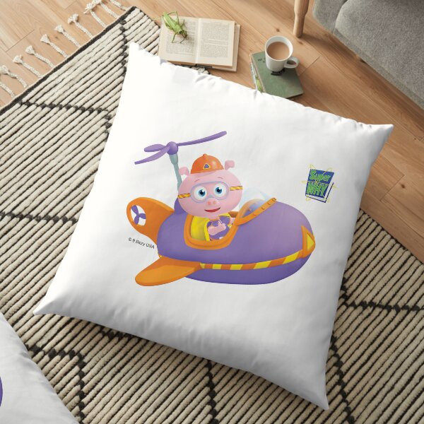 Super WHY! Alpha Pig Plane Floor Pillow
