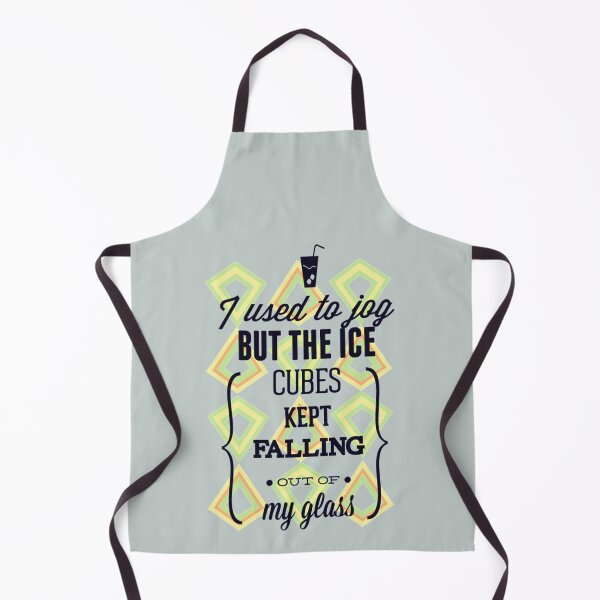 Item preview, I used to jog but the ice cubes kept falling out of my glass - cool jogging lover Gift designed and sold by Teenation9.