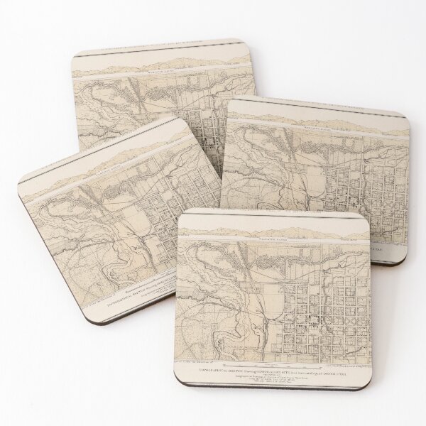 Item preview, Vintage Map of Ogden UT (1877) designed and sold by BravuraMedia.